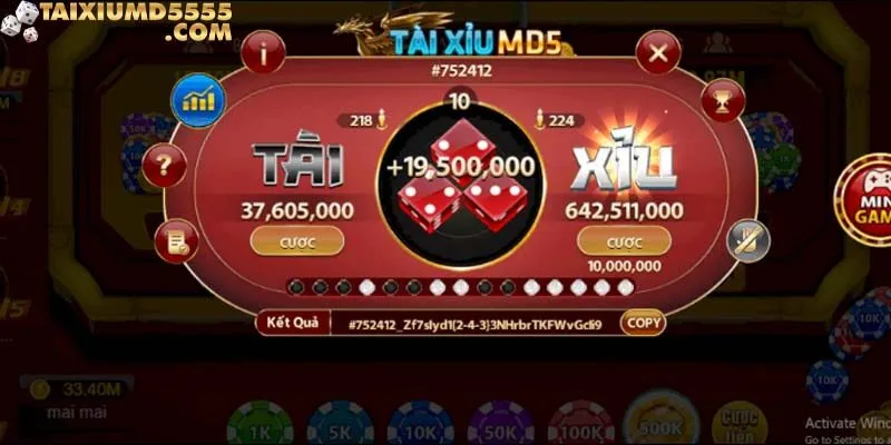 Cách đặt cược trong game