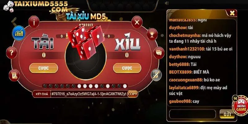 Điểm khác biệt tạo nên sức hút của tài xỉu md5 vip79