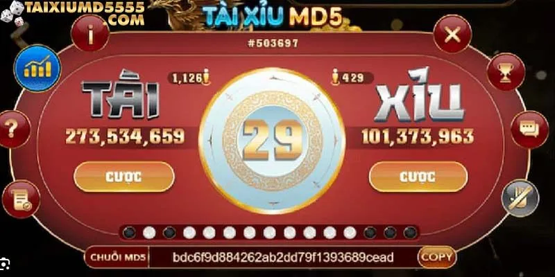 Giới thiệu tài xỉu md5