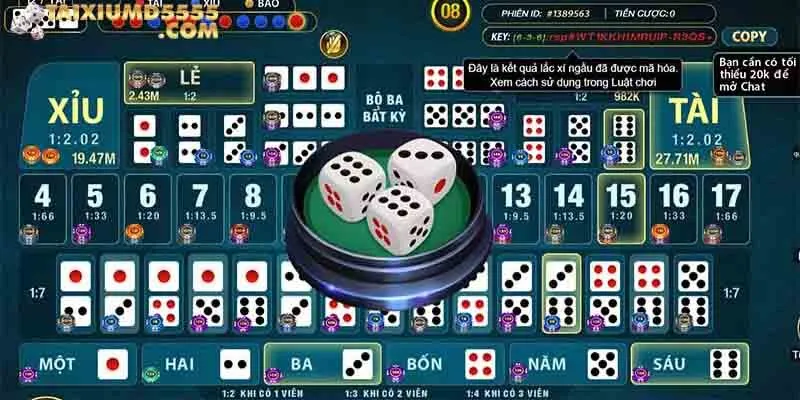 Quy luật chơi tài xỉu online thắng đậm